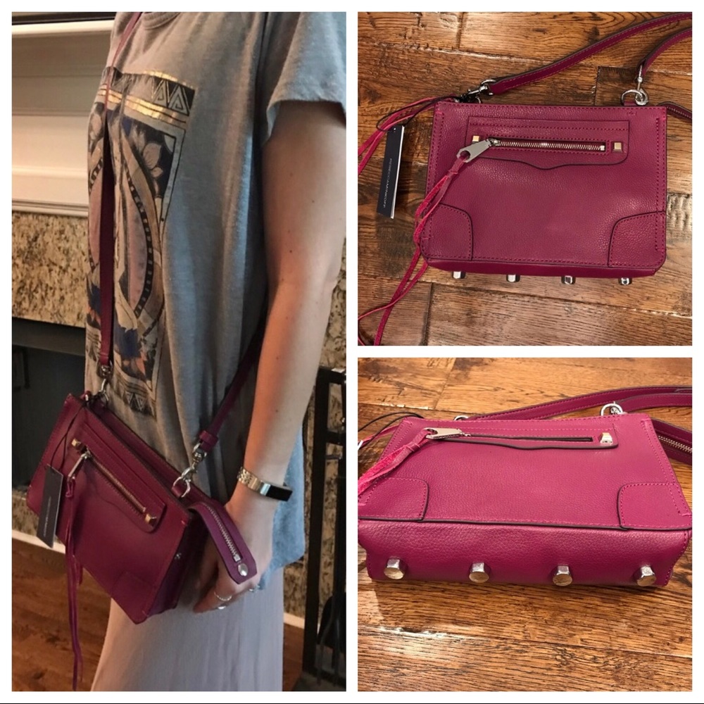 Rebecca Minkoff NWT Regan Crossbody Bag Berry